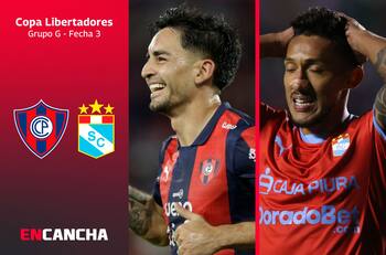 MARCADOR FINAL | Cerro Porteño 2 - Sporting Cristal 2 por Copa Libertadores 2025