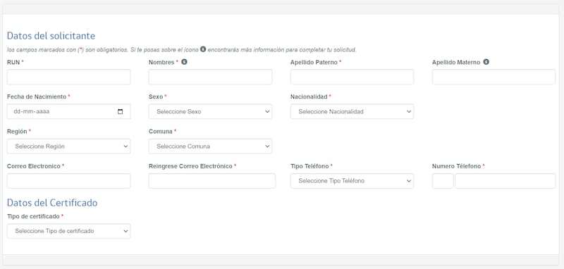 Puedes solicitar el Certificado Anual de Estudios totalmente en línea. Créditos: Mineduc.