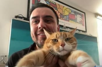 La accidentada presentación de César Campos en Mucho Gusto: no pudo ir al estudio por un golpe en su cabeza