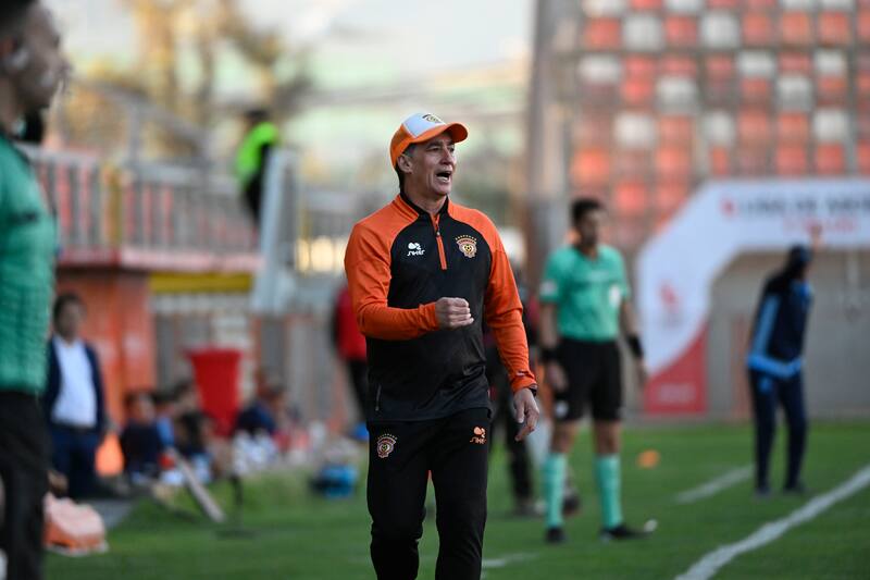 con Cobreloa en Primera B. Foto: Aton
