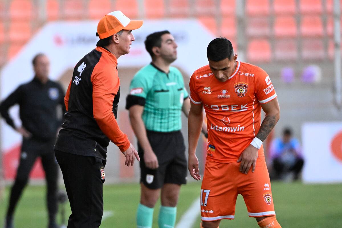no le gustó el arbitraje frente a Santiago Wanderers.