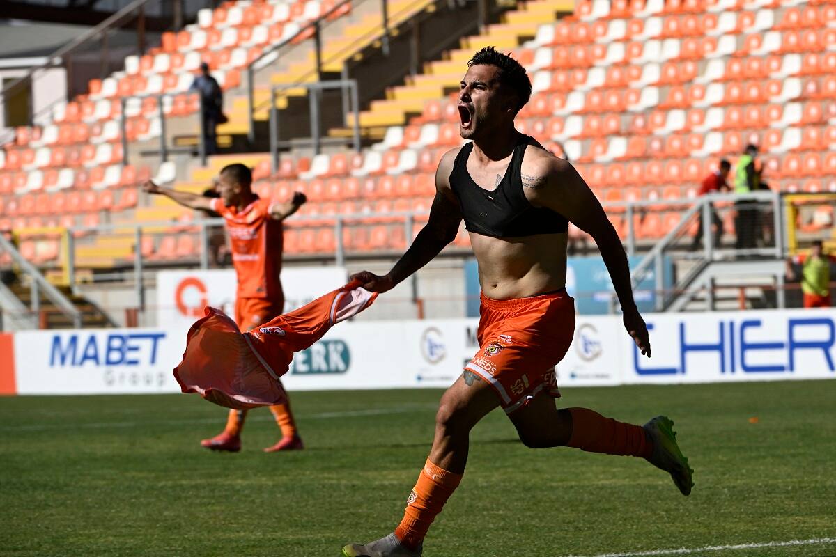 Marcó el gol del triunfo para Cobreloa sobre Deportes Temuco. Agencia Aton