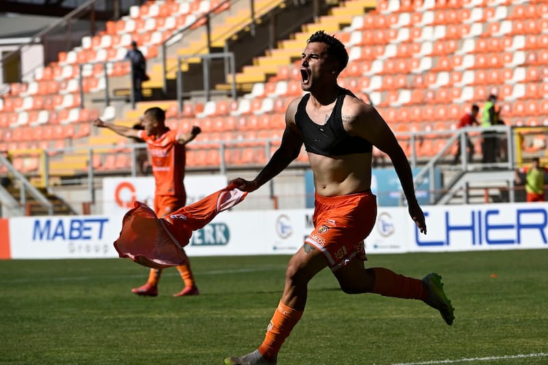 Marcó el gol del triunfo para Cobreloa sobre Deportes Temuco. Agencia Aton