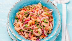 Ceviche de camarones: Esta receta fresca es ideal para la entrada de Navidad y Año Nuevo