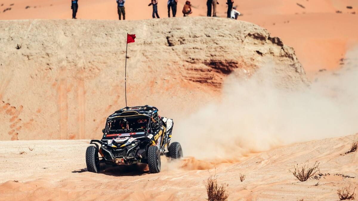Chaleco López sigue rugiendo en el Dakar: quedó segundo a solo una etapa del final