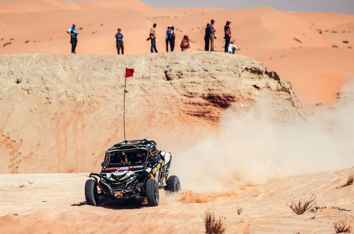 Chaleco López sigue rugiendo en el Dakar: quedó segundo a solo una etapa del final