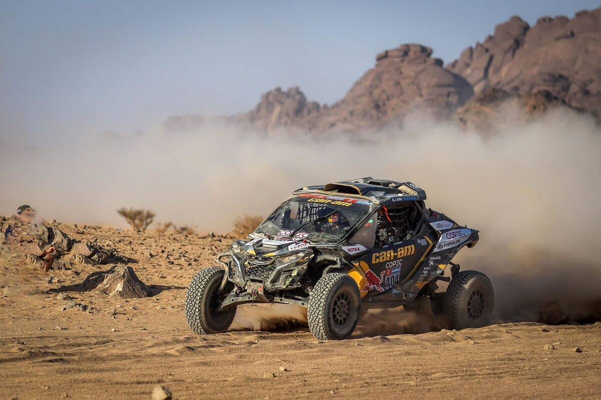 Chaleco López en el Rally Dakar