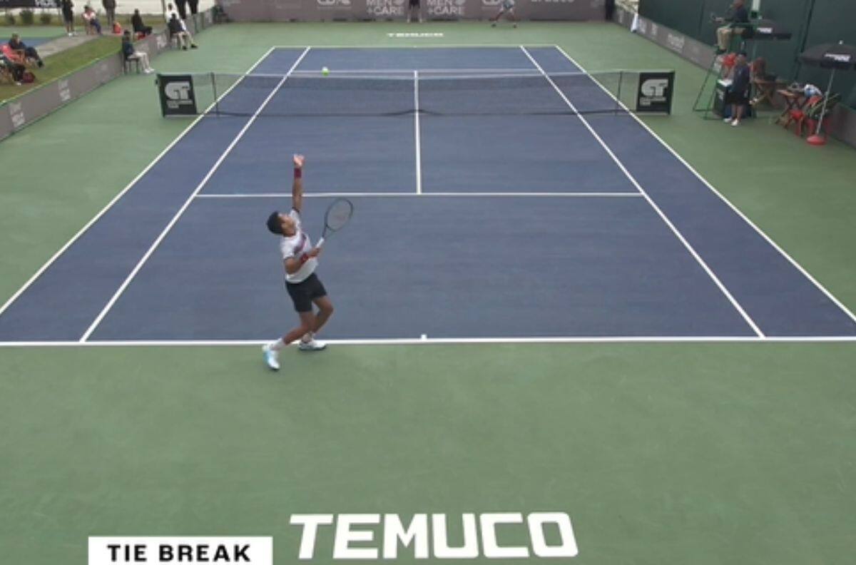 VIDEO | Challenger a la chilena: un perro se robó las miradas en los octavos de final de Temuco