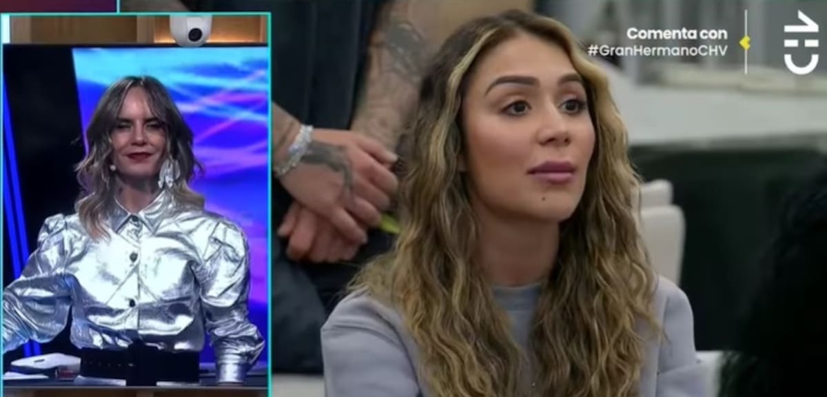 Chama tuvo su primer enfrentamiento con Angélica Sepúlveda. Créditos: Pantallazo CHV