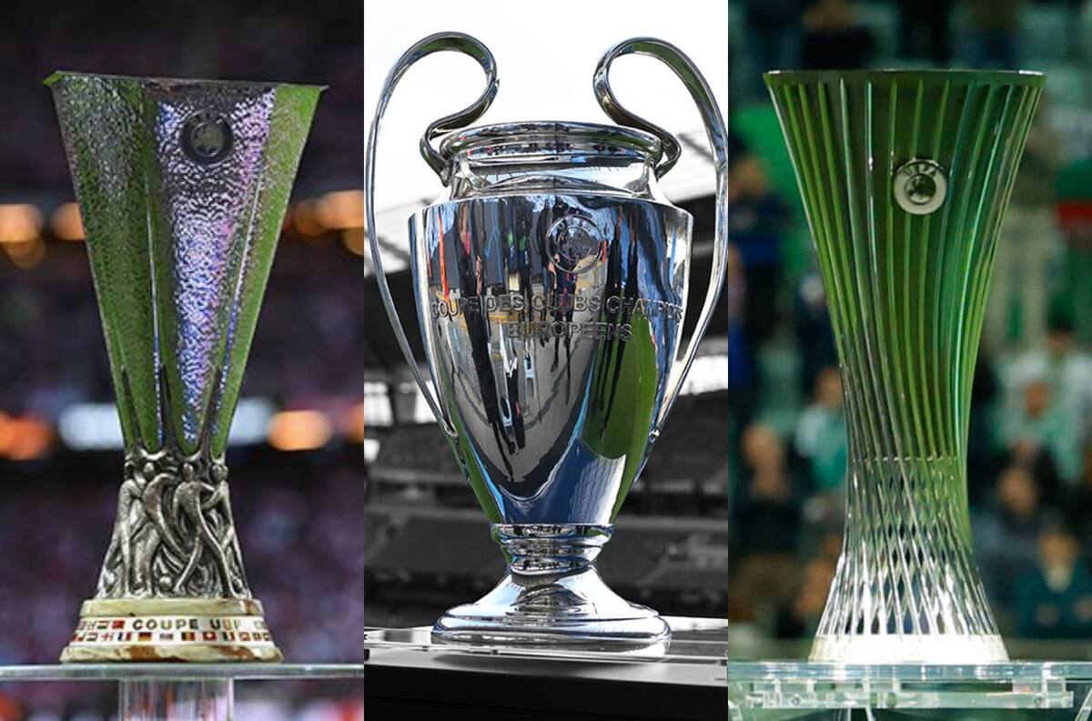 Champions, Europa y Conference League ya tienen finalistas: equipos, días, y horarios de los partidos