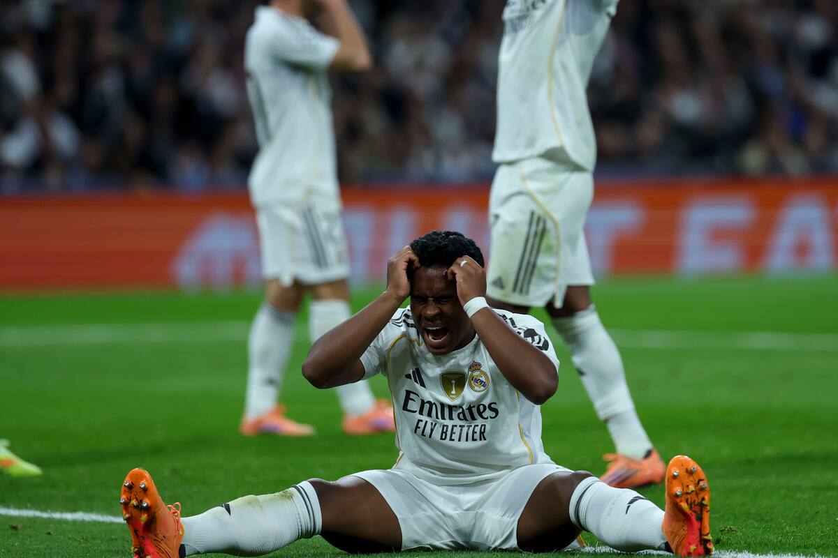 Real Madrid cayó ante Manchester City. Foto: EFE.