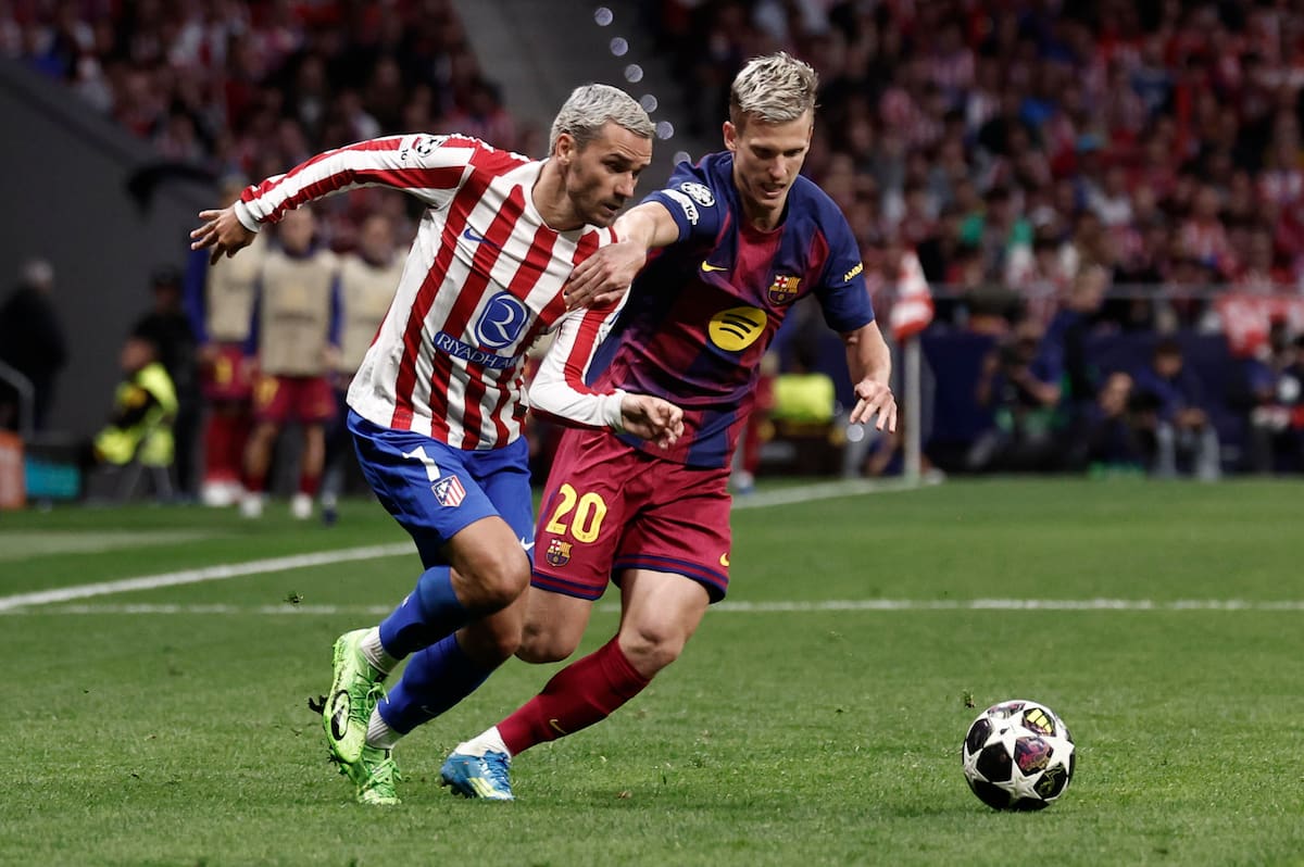 Atlético de Madrid eliminó al Barcelona pese a caer en casa. EFE