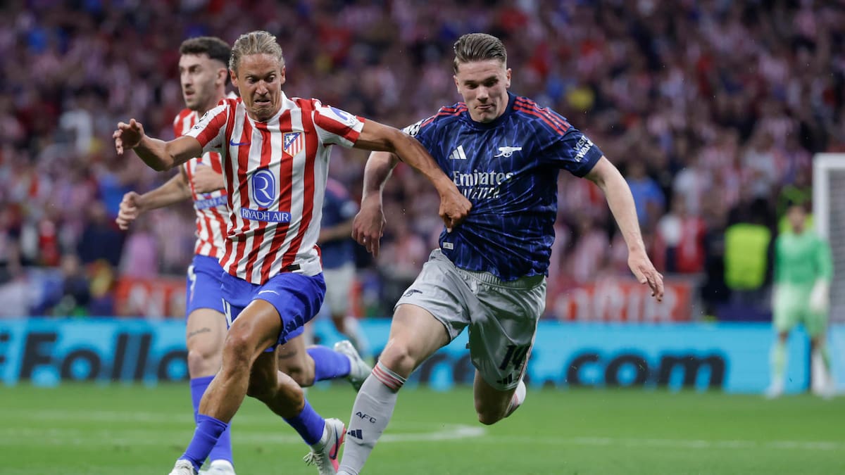 Todo se resuelve en Londres: Atlético Madrid y Arsenal empataron en la semifinal de ida de Champions