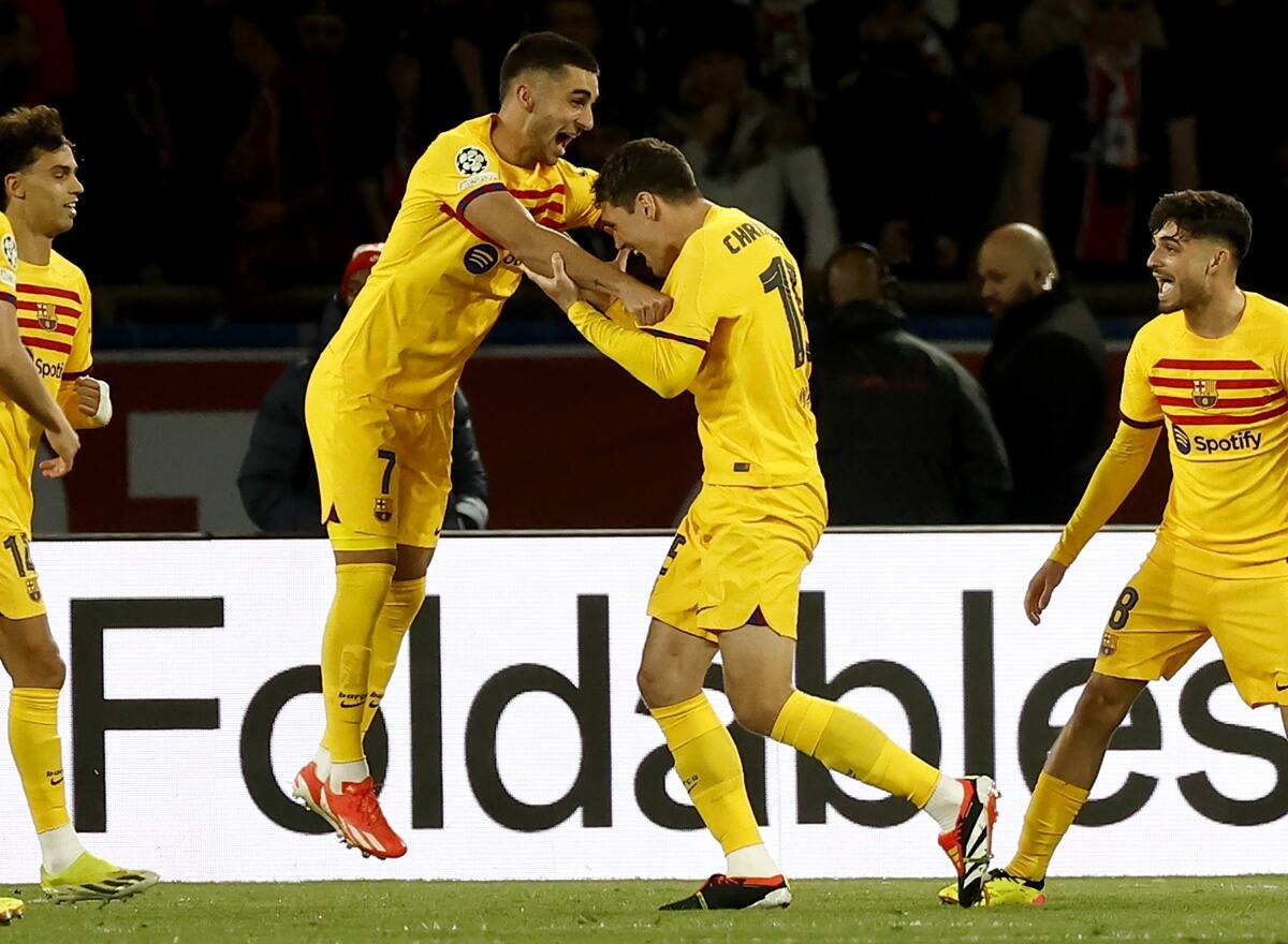 Barcelona le ganó a PSG en Francia. EFE