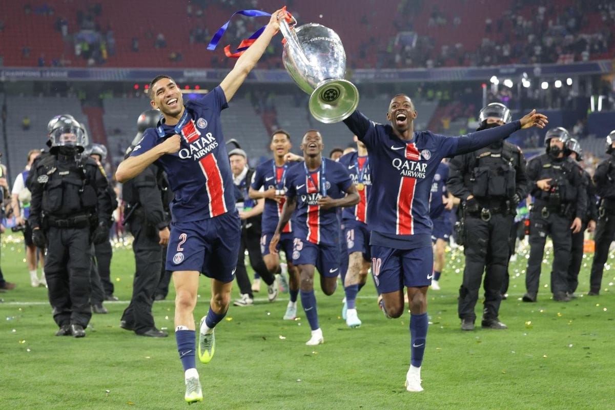 PSG logró la primera Orejona de su historia. Foto: EFE.