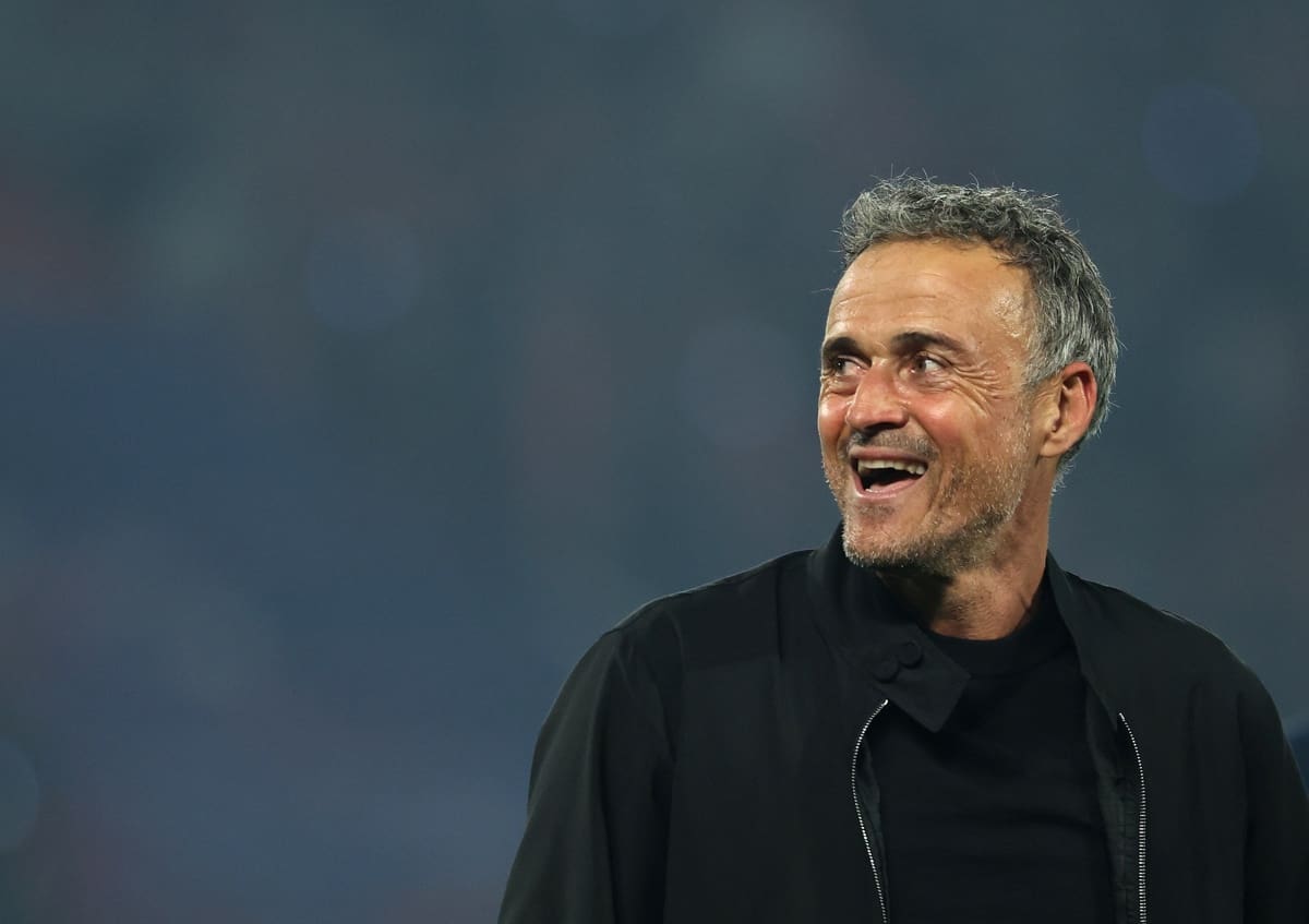 Luis Enrique, DT del PSG.
