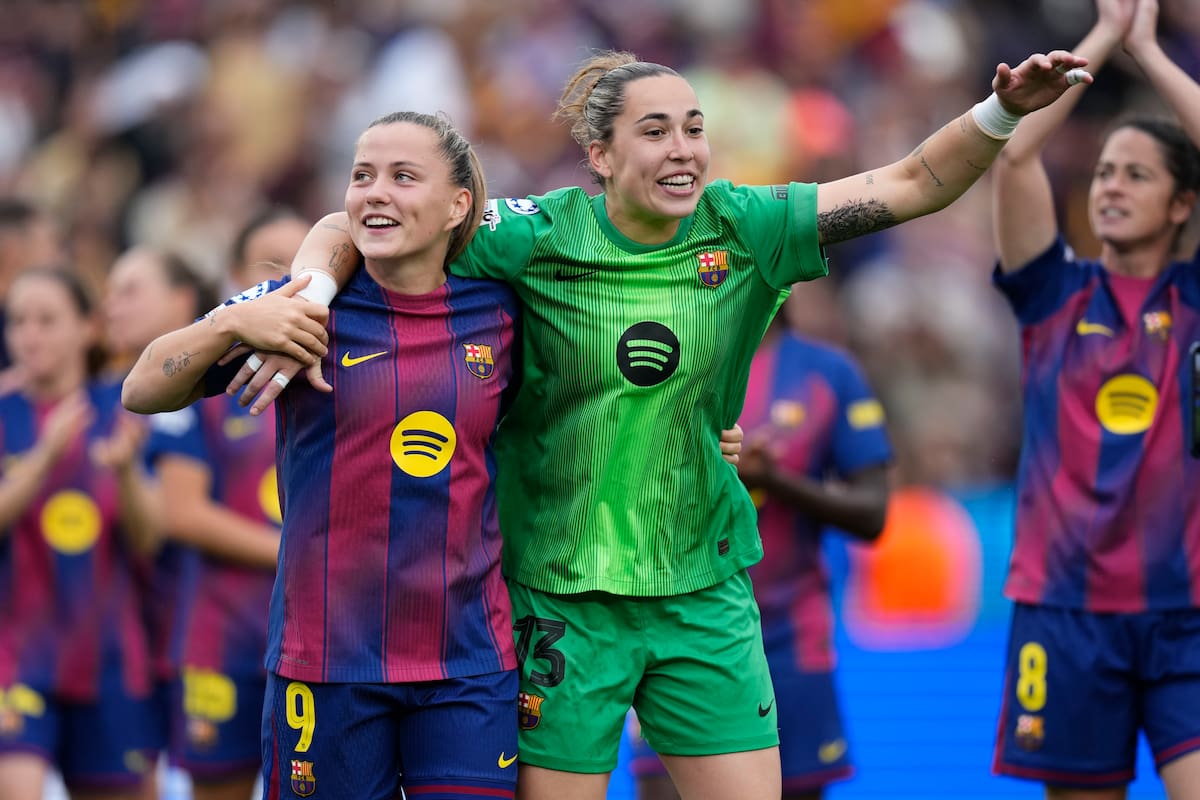 Barcelona derrotó a Bayern. Foto: EFE.