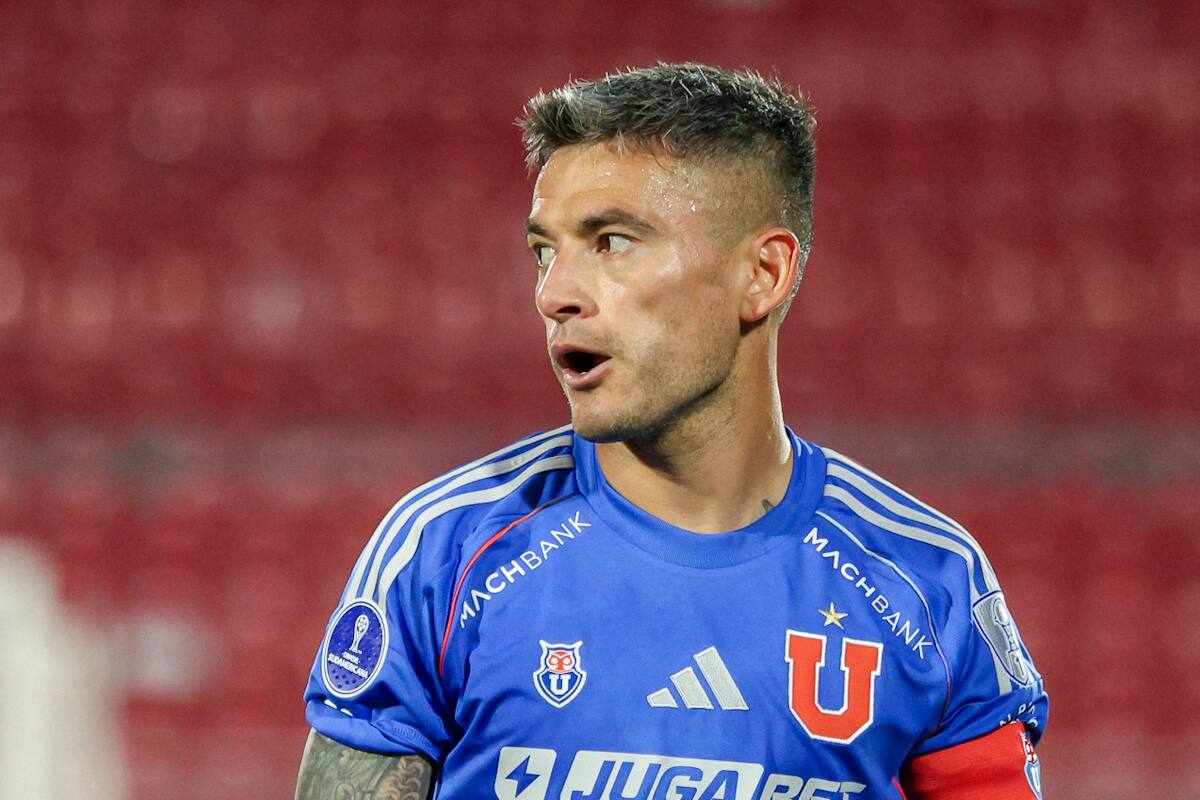 El Príncipe se molestó tras el empate de la U frente a Lanús. Foto: Felipe Escobedo.