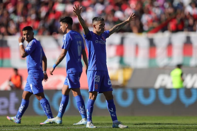 El Príncipe marcó para la U ante Palestino. Foto: Aton.