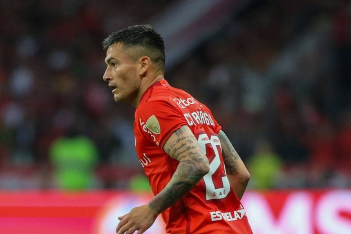 Asistió en la eliminación del Inter de Porto Alegre ante el Juventude.