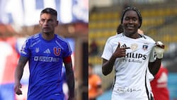 Charles Aránguiz y Mary Valencia: los reyes de Chile