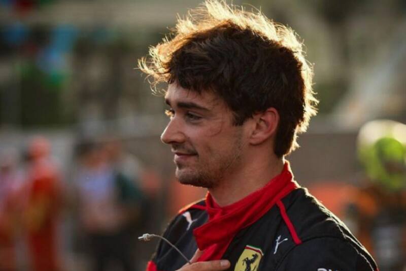 Charles Leclerc saldrá primero este domingo en el GP de Azerbaiyán. (Instagram: charles_leclerc)