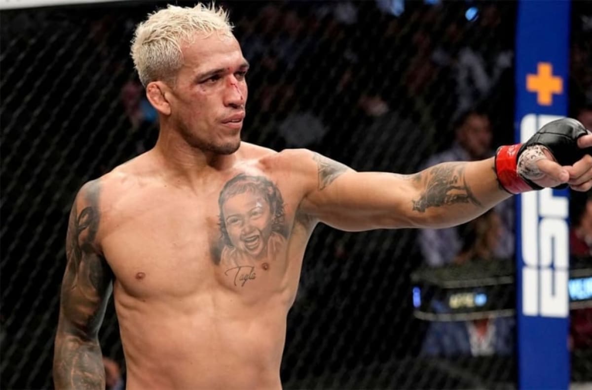 Charles Oliveira amenaza a Ilia Topuria: “Voy a noquear a este tipo”