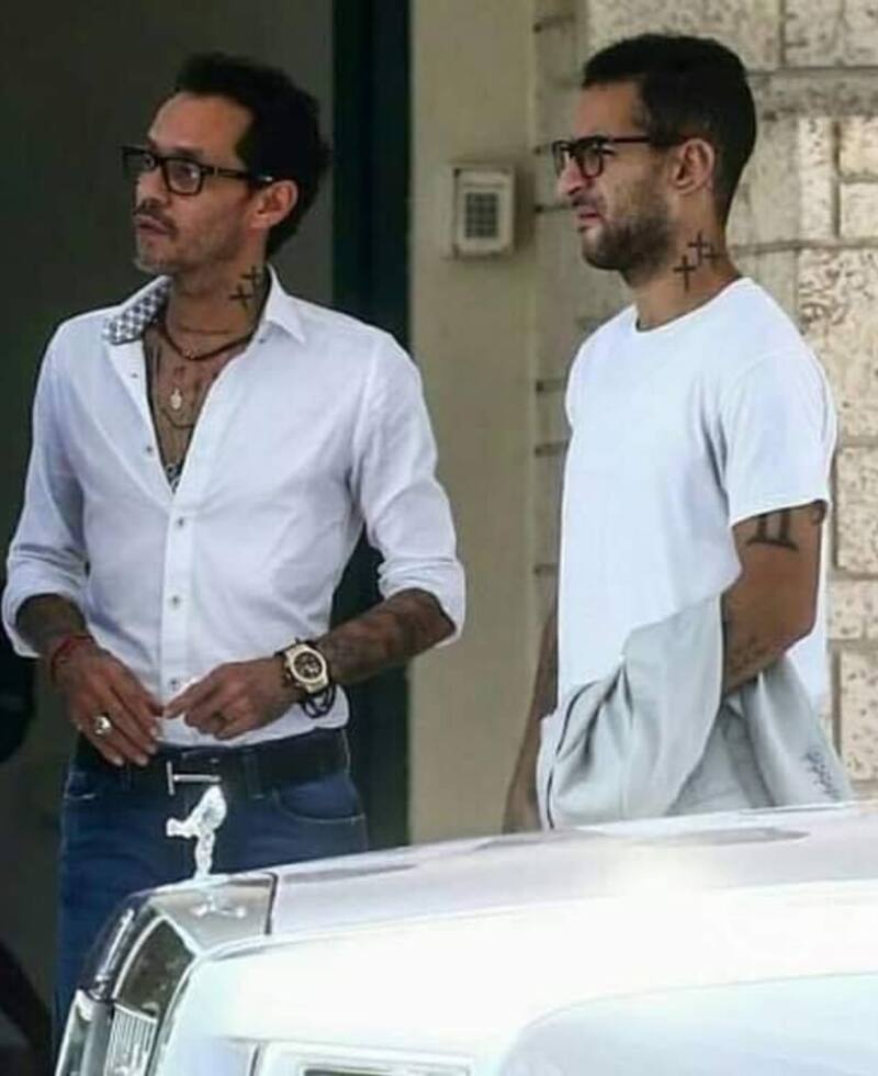 es uno de los hijos de Marc Anthony.