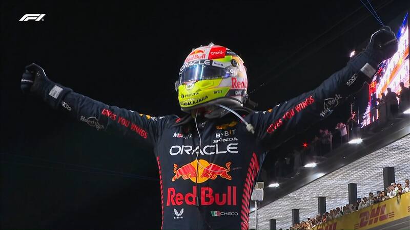El mexicano ganó su quinta carrera en la Fórmula 1