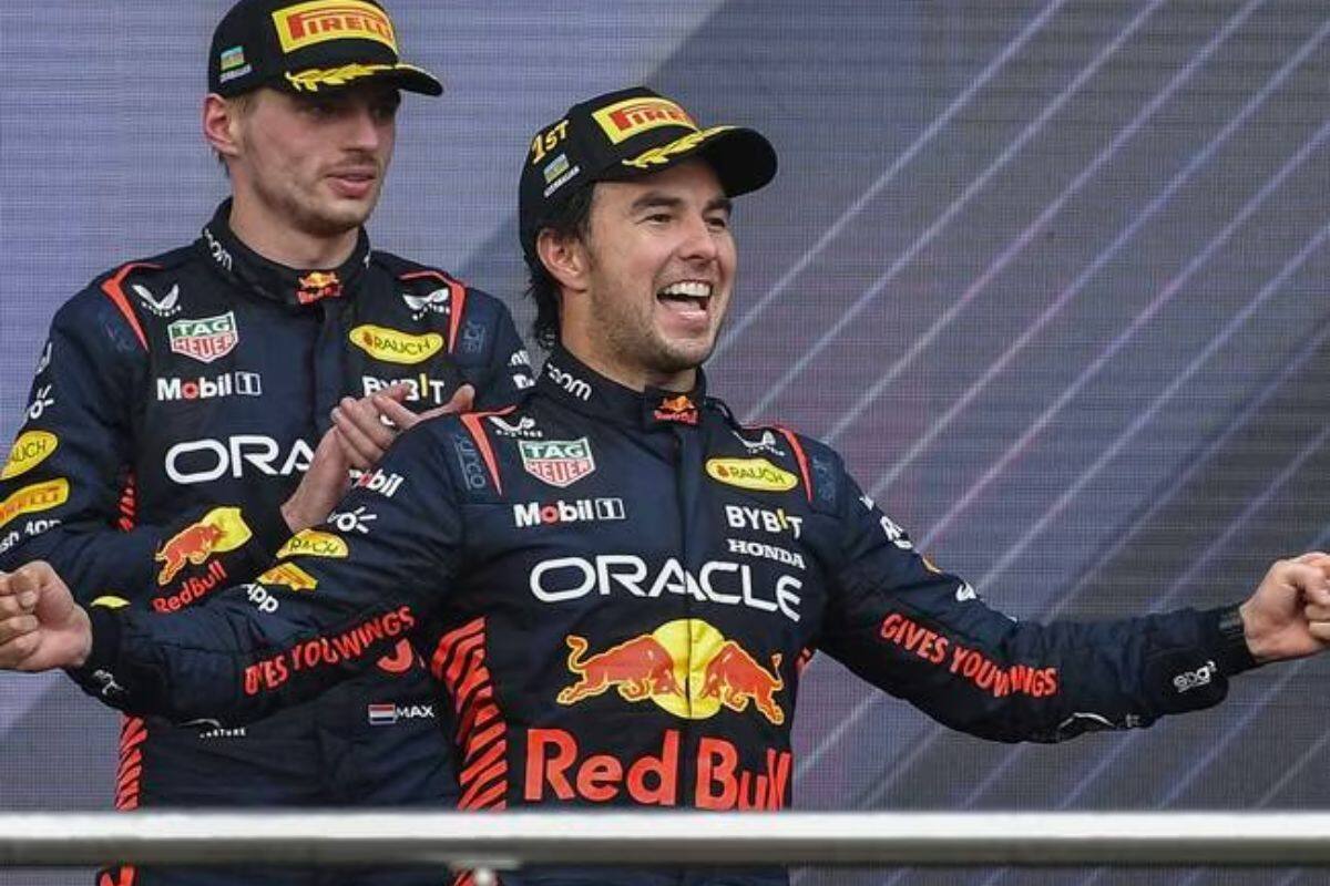 Checo Pérez terminó en la tercera posición del Gran Premio de Austria (@RedBull)
