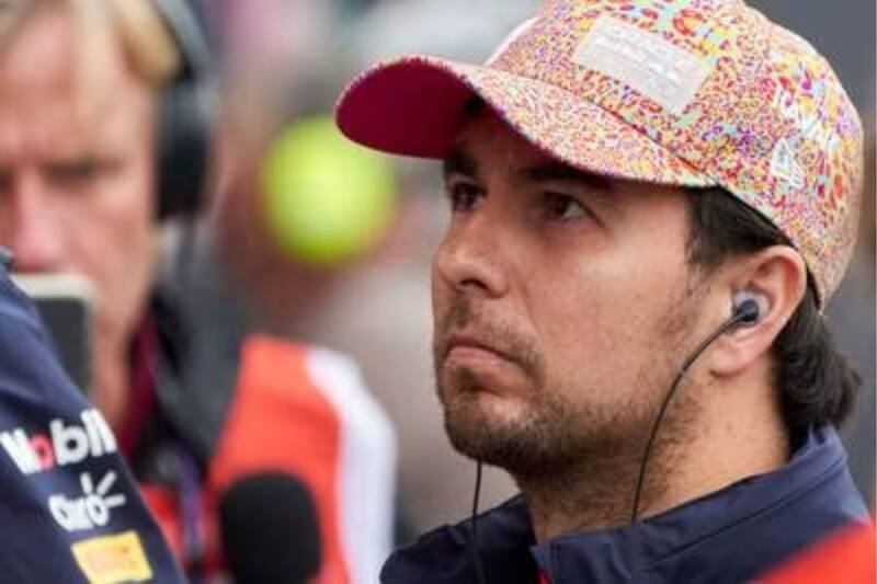 Checo Pérez culpó al safety car. (Twitter)