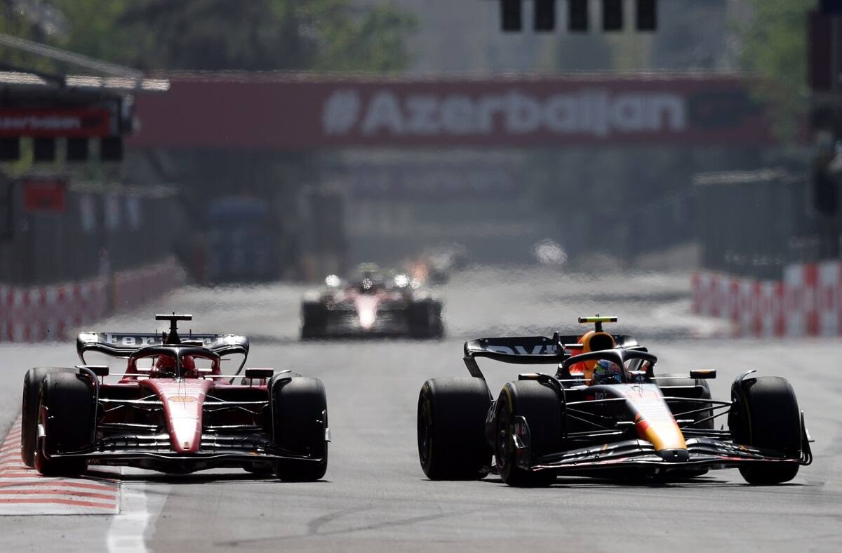 Checo Pérez. Foto: EFE