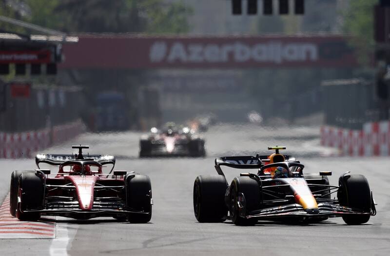Checo Pérez. Foto: EFE