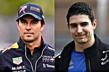 Esteban Ocon se va contra Checo Pérez y afirma que él sí le pelearía a Max Verstappen