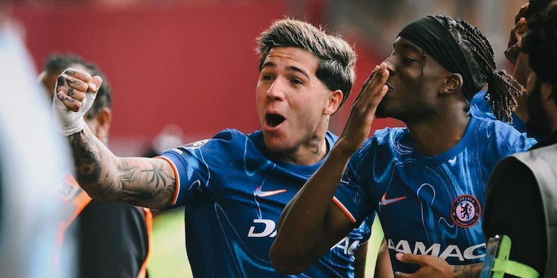 ganó en la previa de la final de Conference League. Foto: Twitter Chelsea.