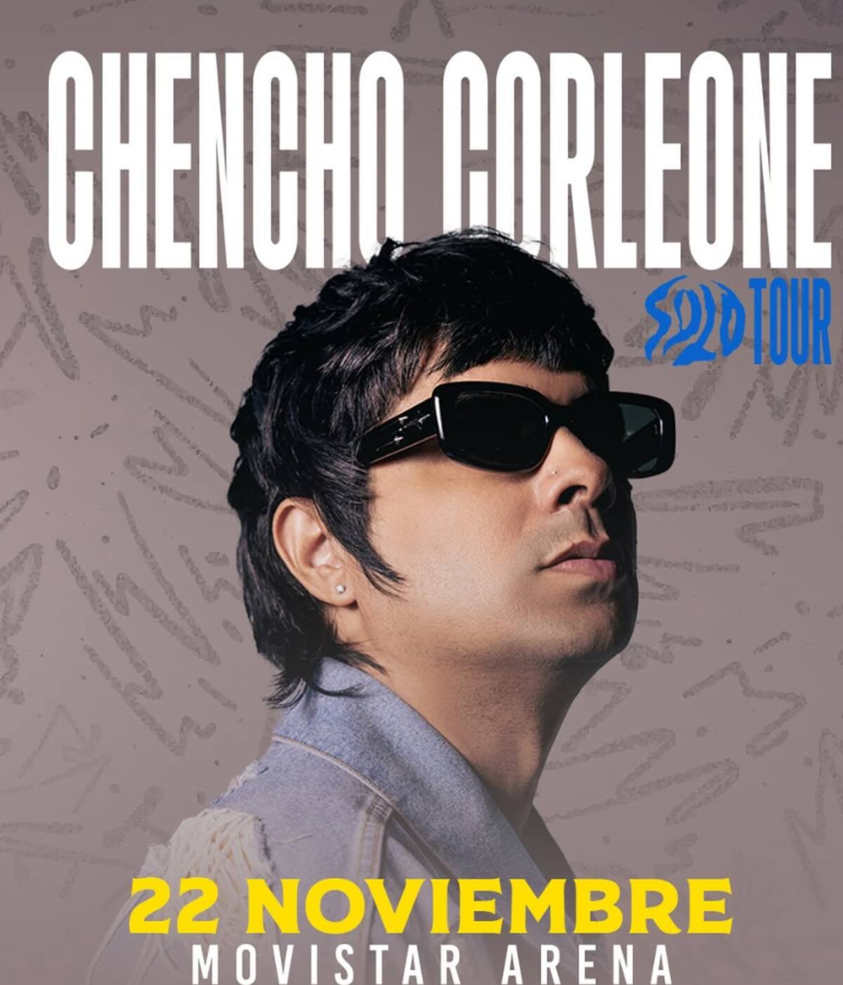 El artista se presentará en el Movistar Arena.