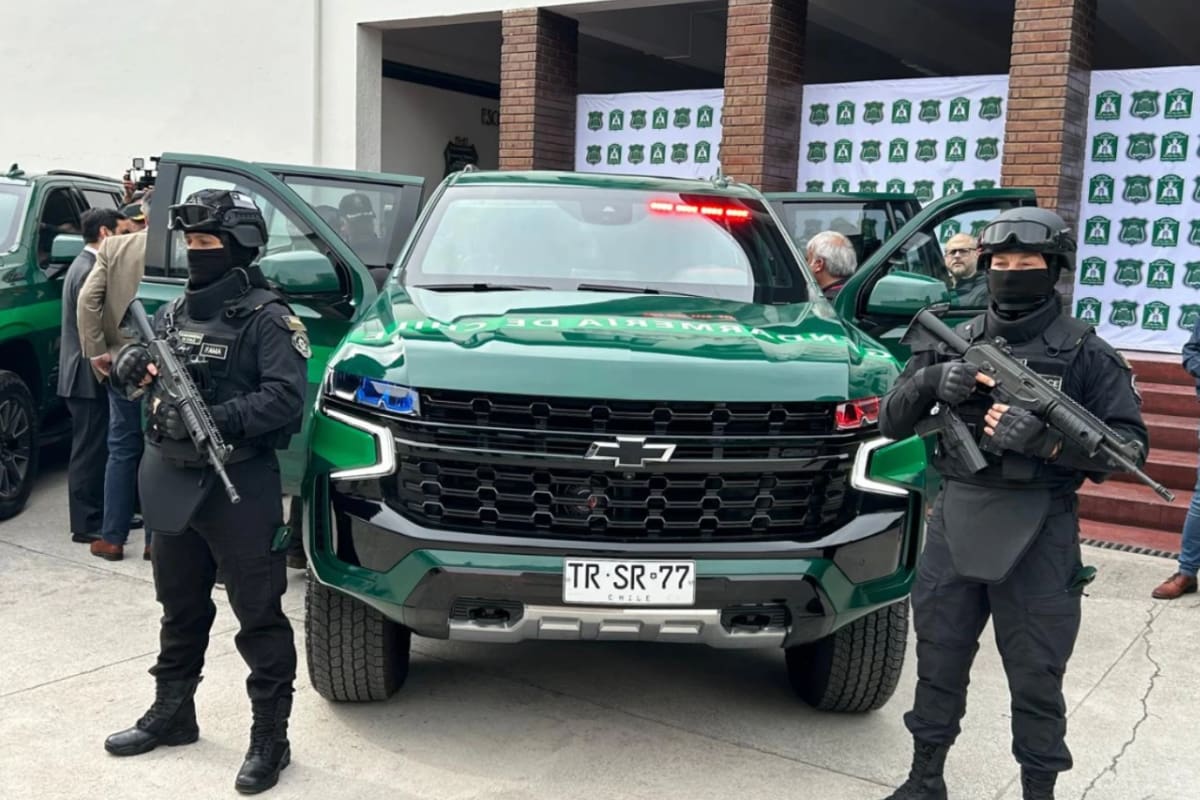 Los Chevrolet Suburban 4x4 están diseñados con un blindaje completo en 360° / Foto: Infodefensa.com