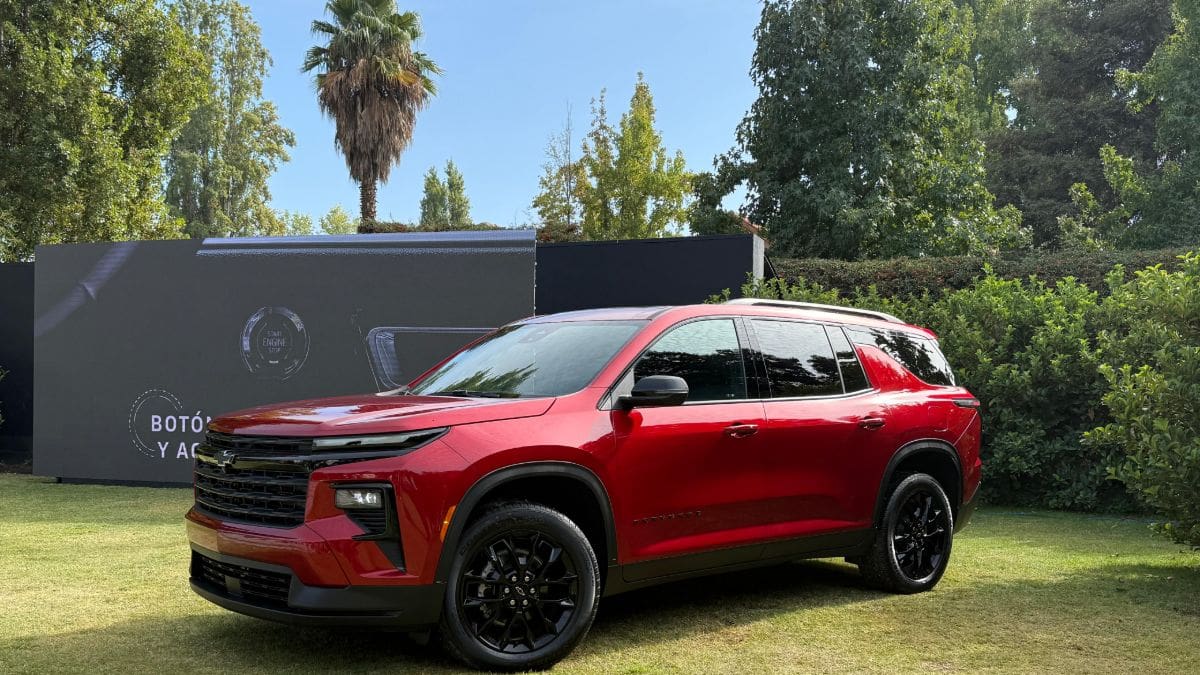 Así es el nuevo Chevrolet Traverse que llegó a Chile