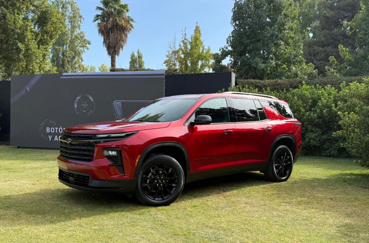 Así es el nuevo Chevrolet Traverse que llegó a Chile
