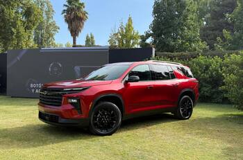 Así es el nuevo Chevrolet Traverse que llegó a Chile