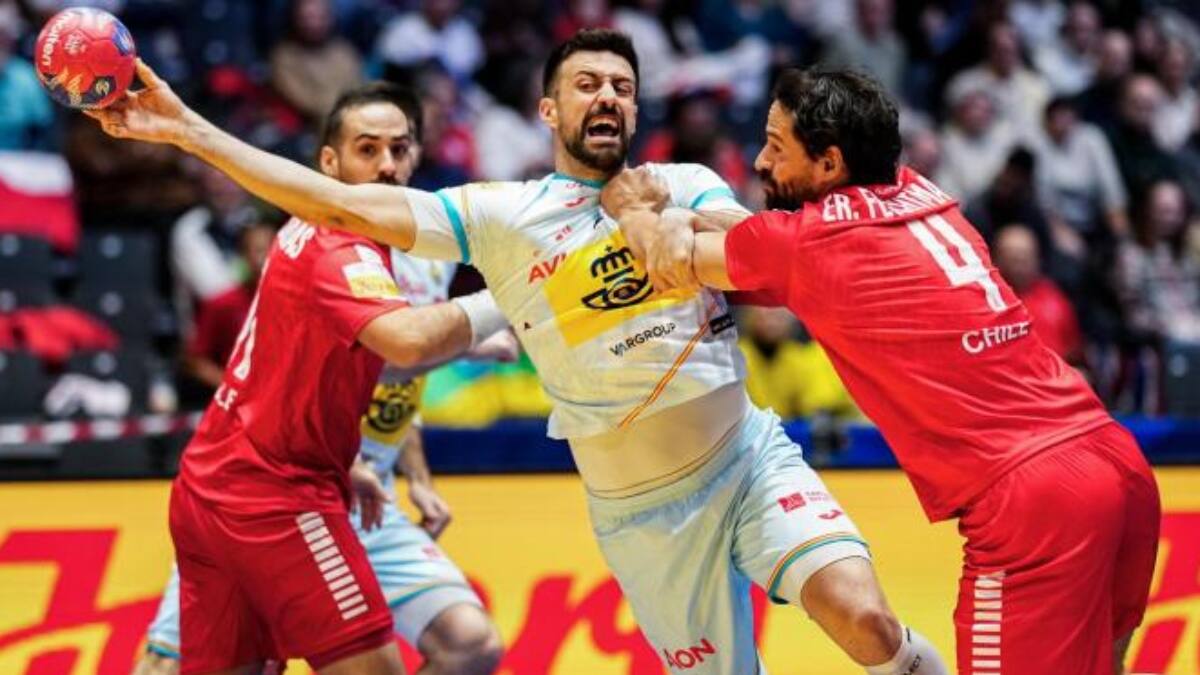 Digna derrota: Chile cae ante España en su estreno en el Mundial de Balonmano