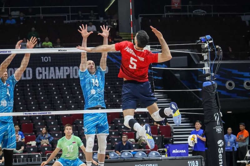 Chile en el Mundial de Vóleibol.