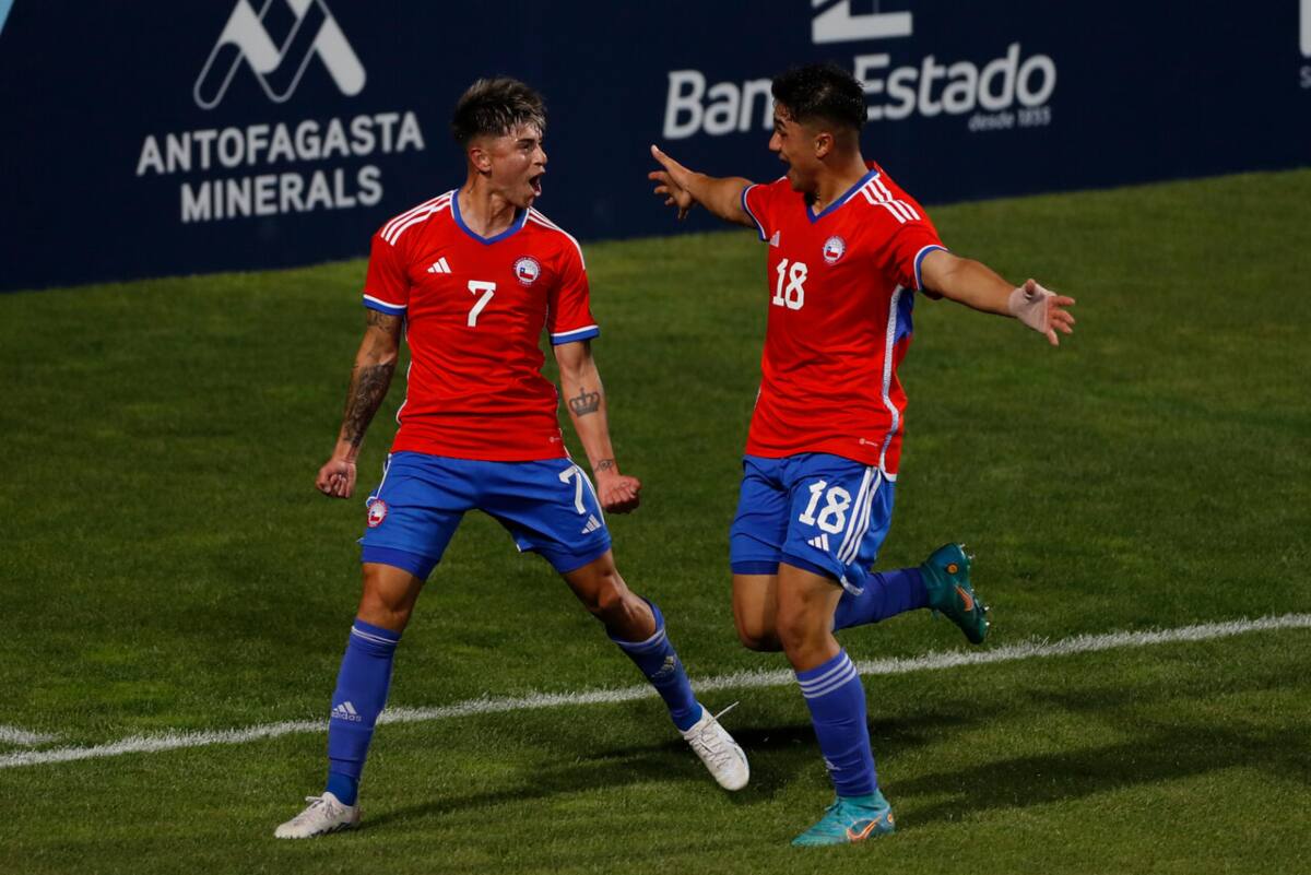 Maximiliano Guerrero marcó dos goles por Chile en los Panamericanos (Foto: Photosport)