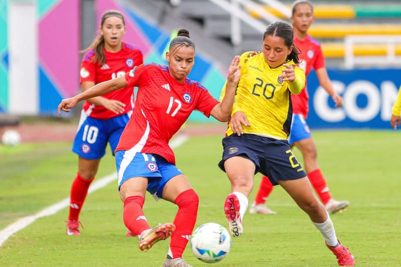 todavía no suma victorias en el Hexagonal Final del Sudamericano Femenino Sub-17 de Colombia. Foto: Prensa Conmebol.