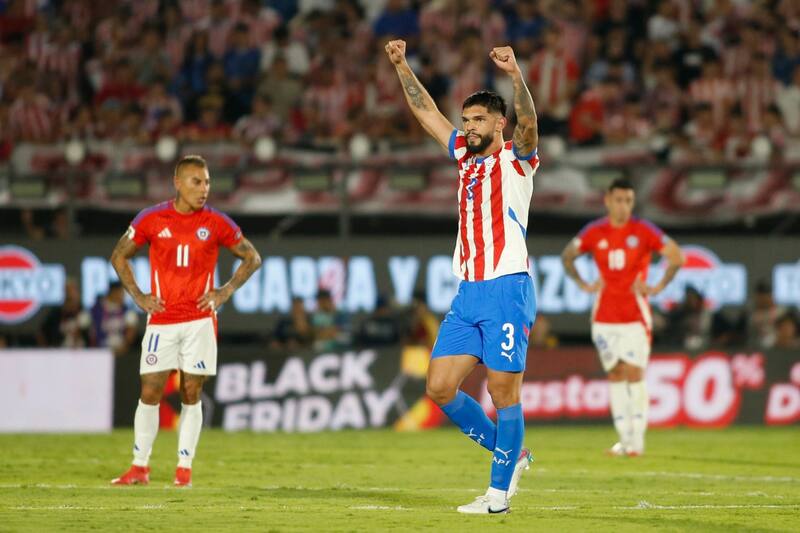 no pudo ante Paraguay en Asunción. Foto: Agencia Aton.
