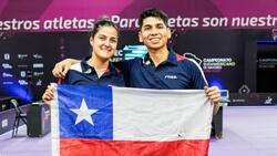 Chile campeón: dupla mixta de tenis de mesa se corona en Sudamericano de Lima