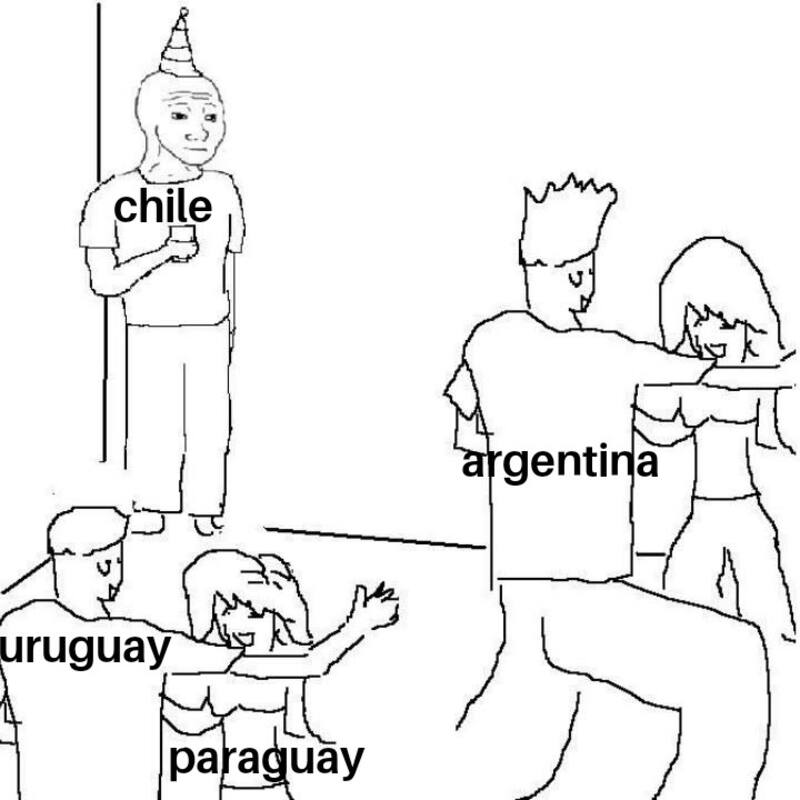 Las burlas que generó en Sudamérica la exclusión de Chile de la sede del Mundial 2030