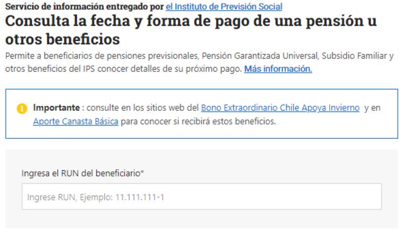 Revisa en esta plataforma si eres beneficiario del segundo pago del Bono Invierno.