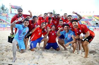 Pablo Rodríguez, figura de Chile Fútbol Playa: “Jugar un Mundial es otra cosa; estamos soñando”