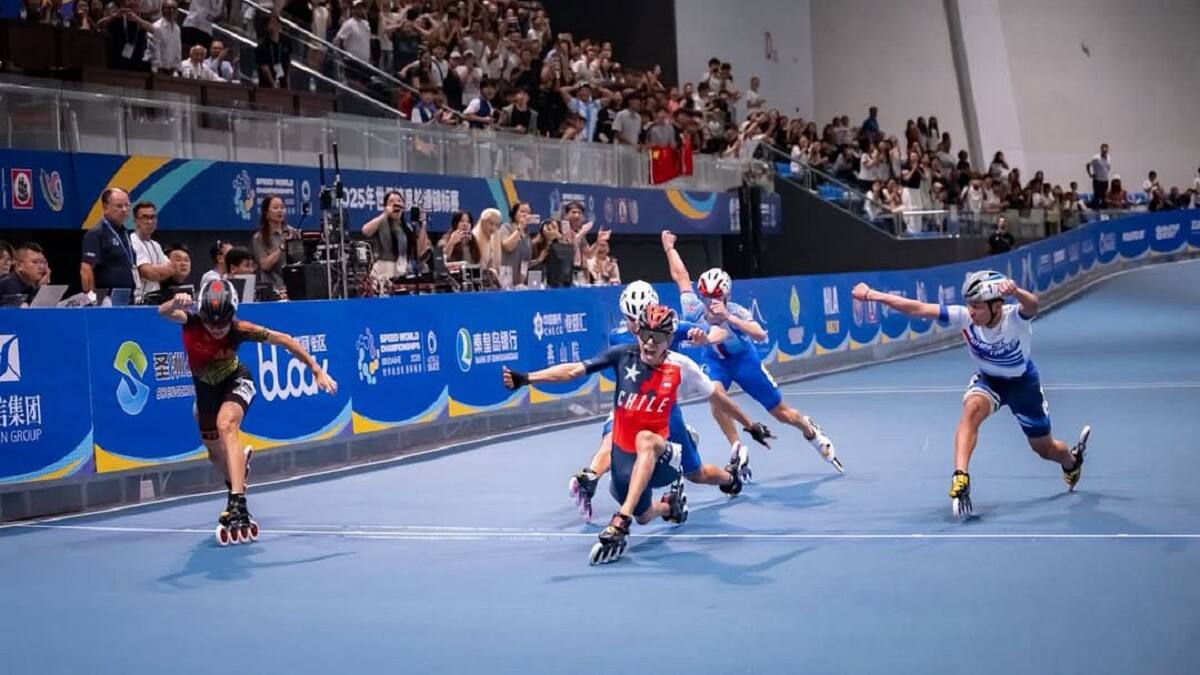 VIDEO | ¡Final de infarto! Así relataron el milagroso triunfo de Chile en el Mundial de Patinaje
